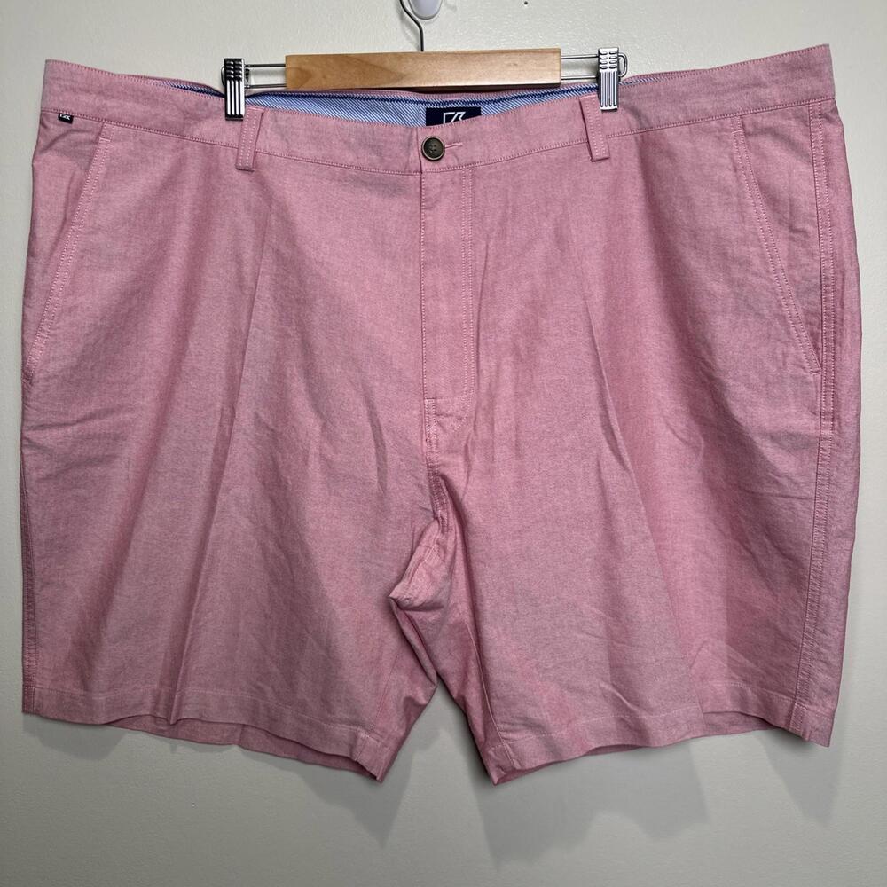 Cutter And Buck Bristol Oxford Mens Size‎ 50 B Shorts Pink BCB00058